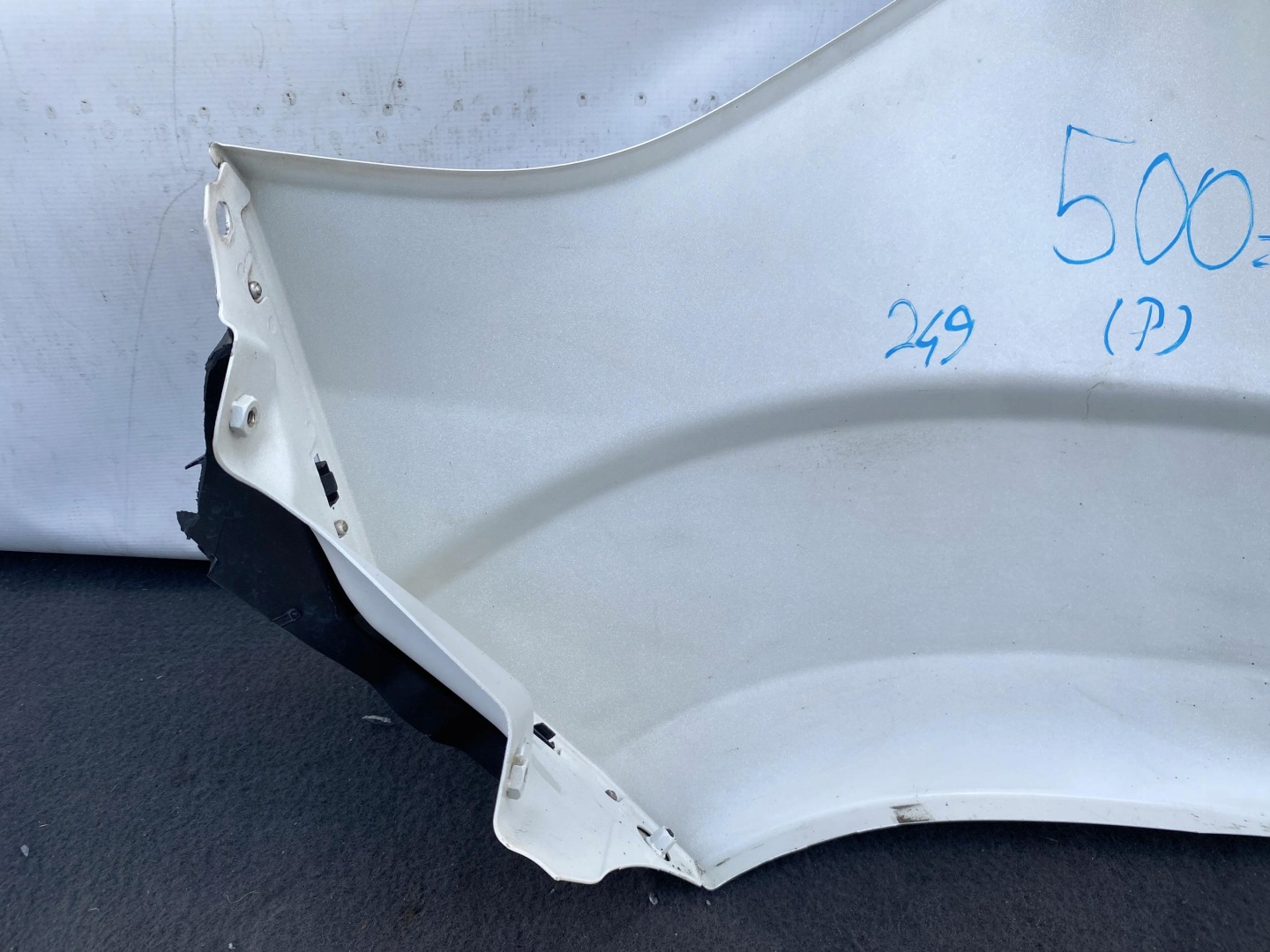 DUCATO BOXER JUMPER 14- fender front front right BIALY 249 EWP original