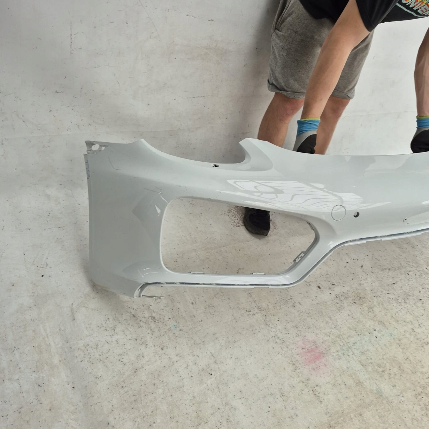 PORSCHE CAYMAN II 2 981C GTS 14-15 bumper front front washer PDC