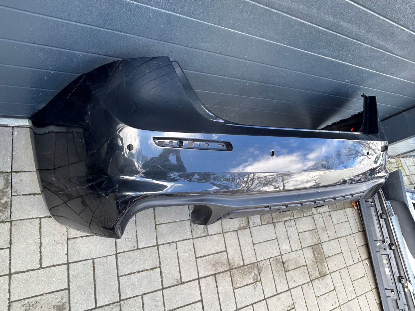 Maserati Ghibli bumper rear part rear trunk door 2013- PDC