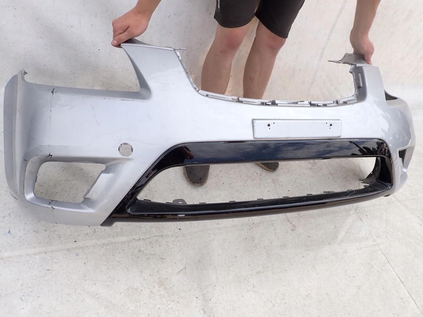 KIA RIO II 2 LIFT 09-11 bumper front front