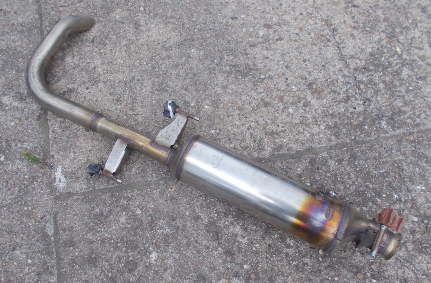 RENAULT MASTER III LIFT 2.3DCI TLUMIK catalyst DPF exhaust pipe 201005105R