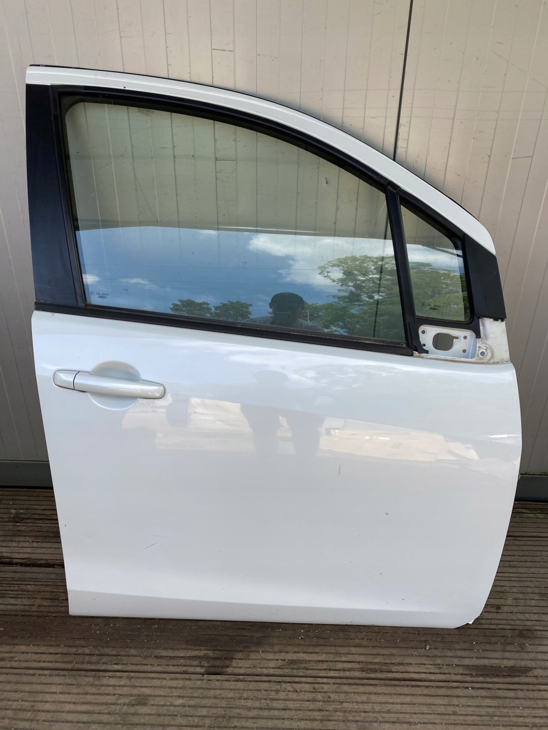 OPEL AGILA B SUZUKI SPLASH complete door right front ZNLB