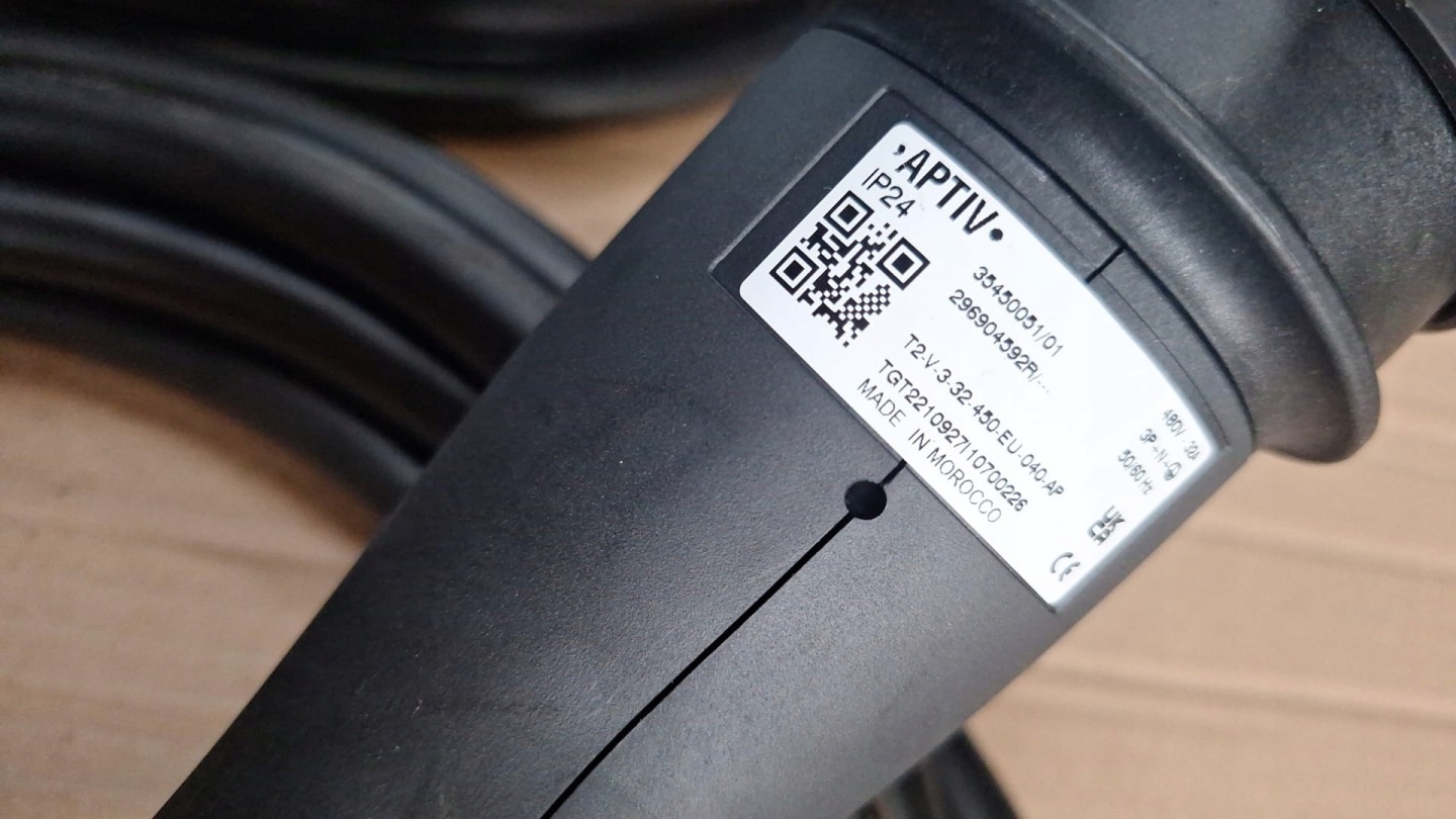 Kabel prijenos ladowania auta Renault Megane E-Tech 29655673R