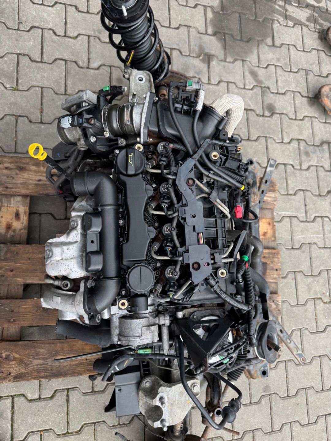 engine complete HHJD 1,6 TDCI FORD FIESTA MK7 09-17