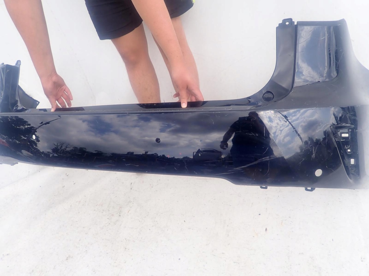 LEXUS RX IV 4 15-19 bumper rear part rear PDC