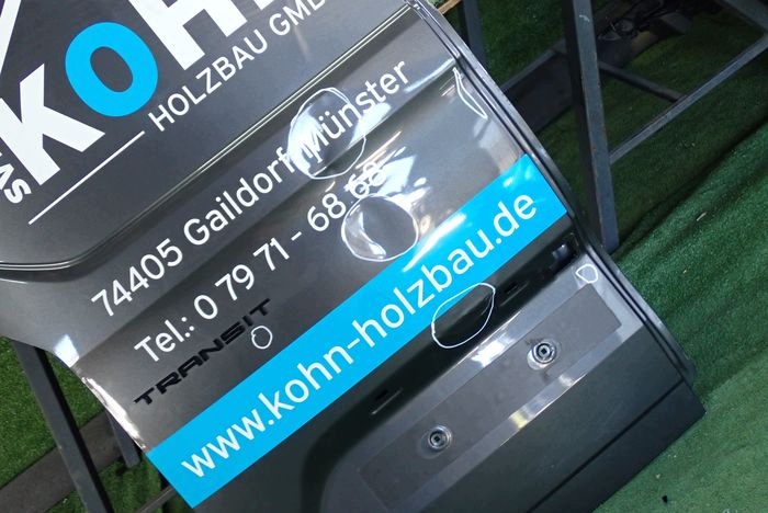 FORD TRANSIT CUSTOM MK2 II 23- Tür links hinten heck