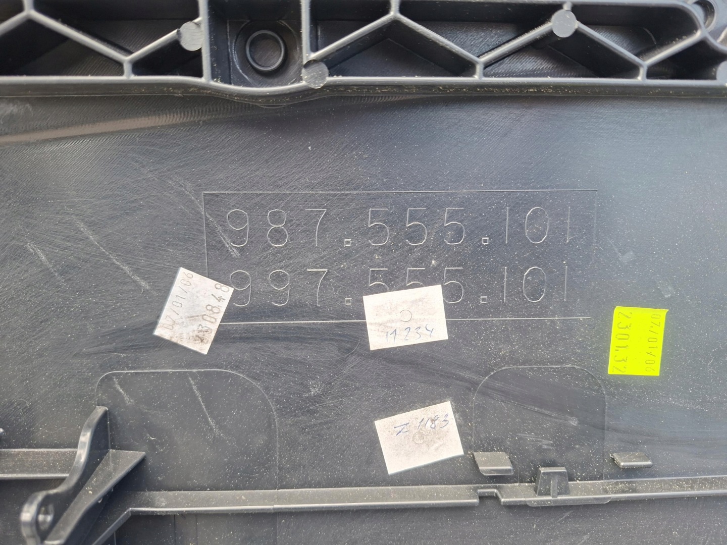 upholstery side door left black PORSCHE BOXSTER CAYMAN S 987