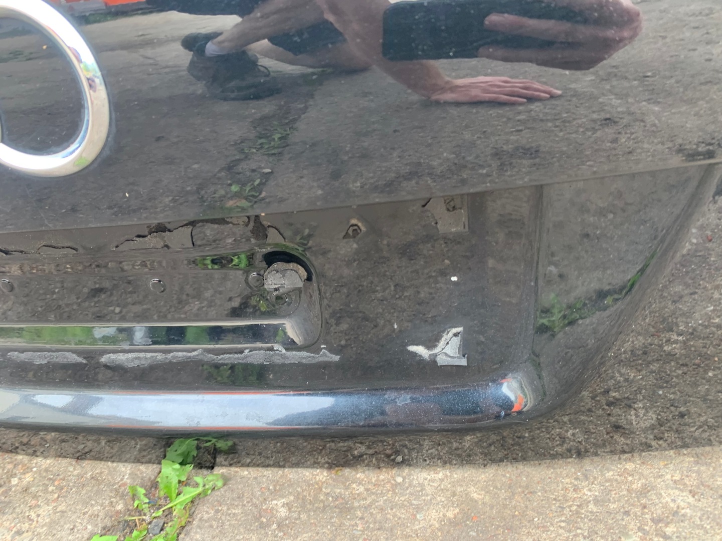 AUDI A6 C6 KOMBI boot doors rear part boot LY9B