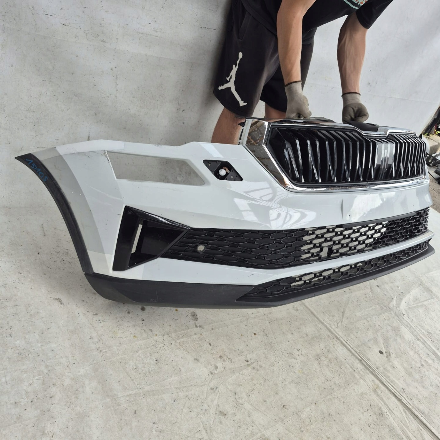 SKODA KAROQ 57A LIFT 21- bumper front front SPR 57A807221D
