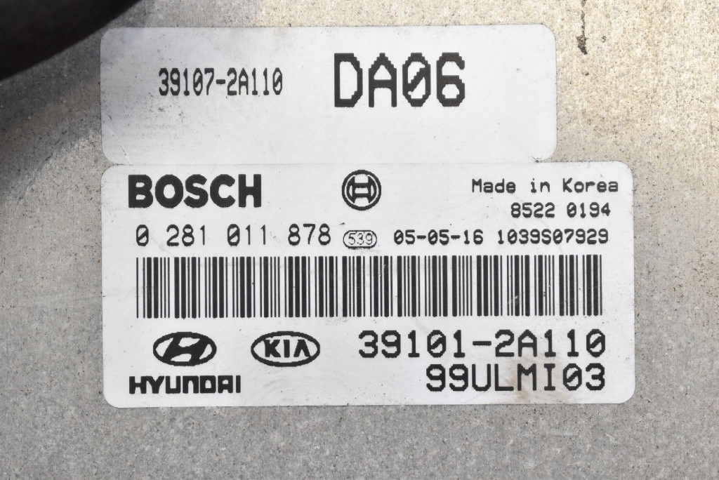 Centralina computer Motore 39101-2A110 KIA CERATO 1 e 1.5 CRDI 102 KM 04-06