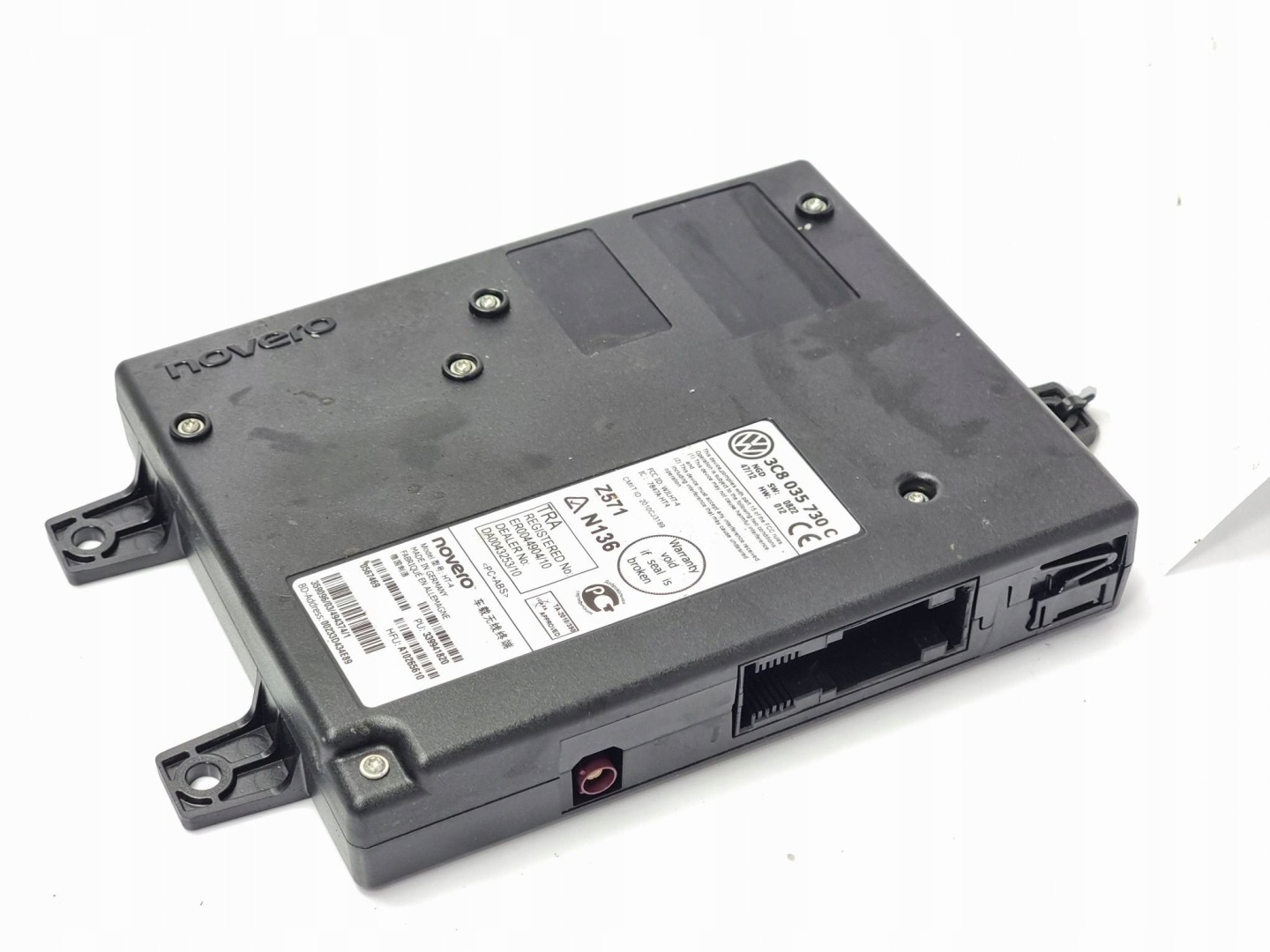 modul BLUETOOTH 3C8035730C VOLKSWAGEN PASSAT CC