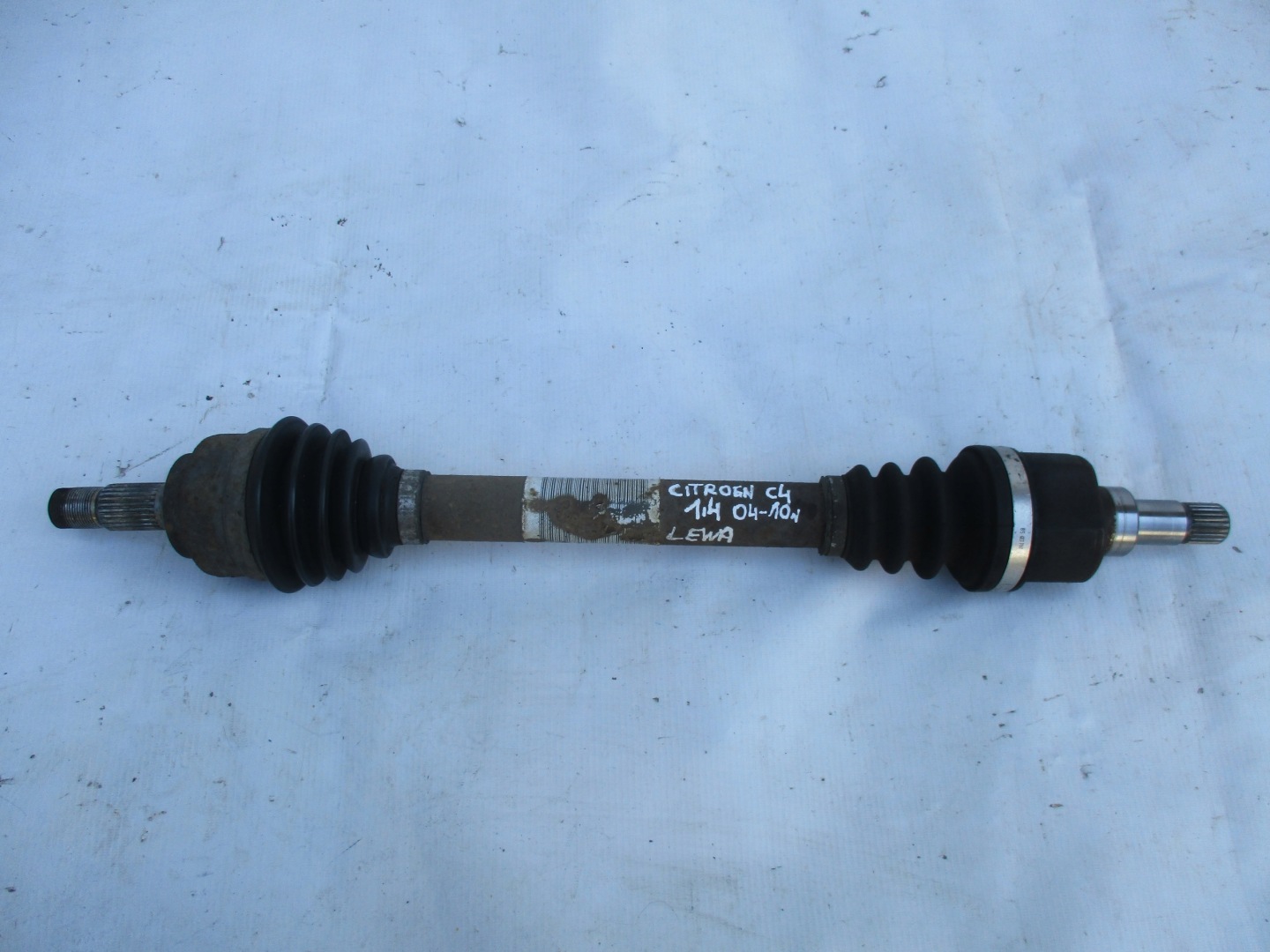 semi-axis left Citroen C4 1,4 04-10r 9636786780