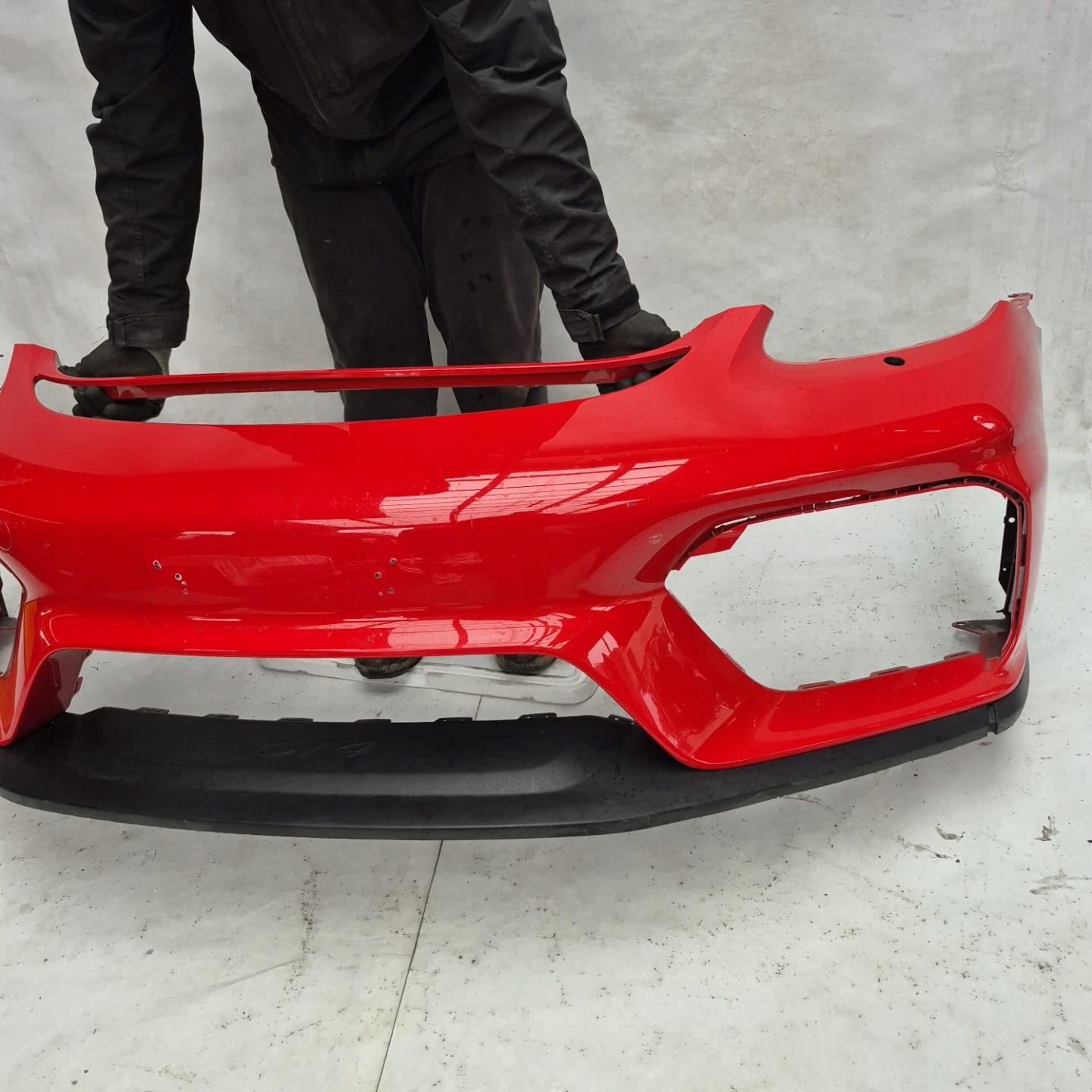 PORSCHE CAYMAN 982 718 GT4 SPYDER 16- bumper front front SPOILER