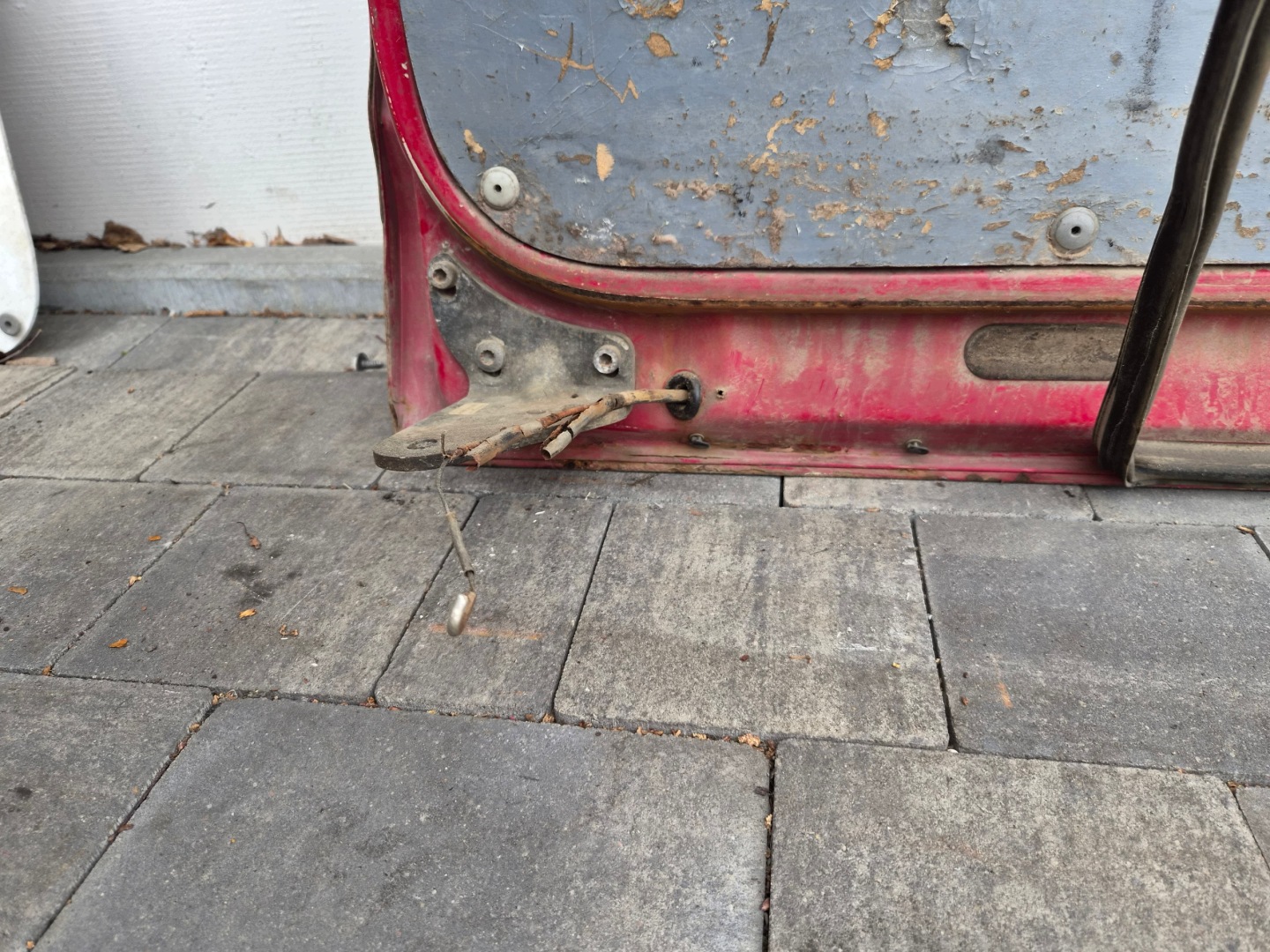 VW T5 T5 LIFT T6 door sliding right red