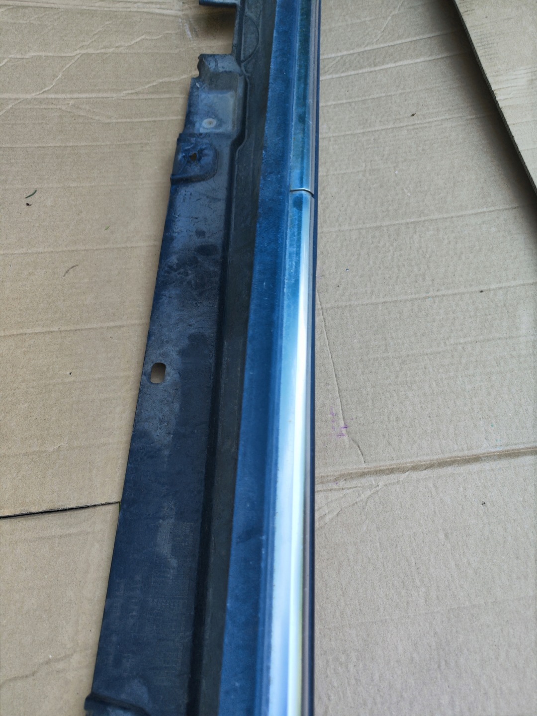 MERCEDES W213 ALL TERRAIN moulding cap threshold threshold chrom left