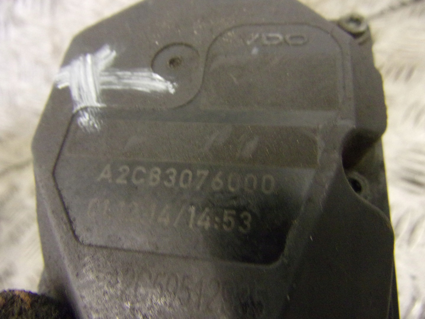 Valvola a farfalla VOLKSWAGEN PASSAT B6 2.0 TDI A2C83076000 A2C59512935