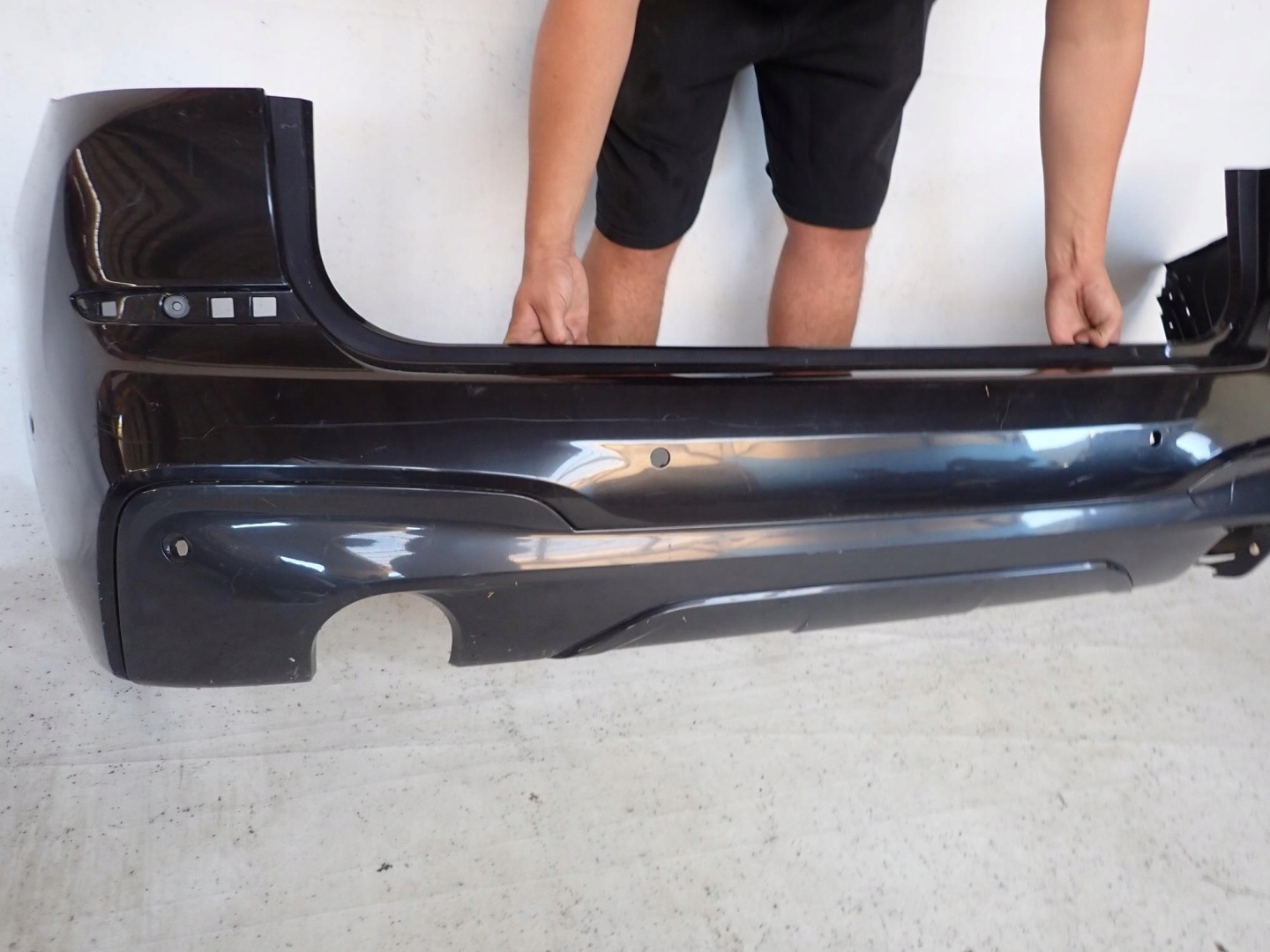 BMW X3 G01 m-packet 17-21 bumper rear part rear PDC