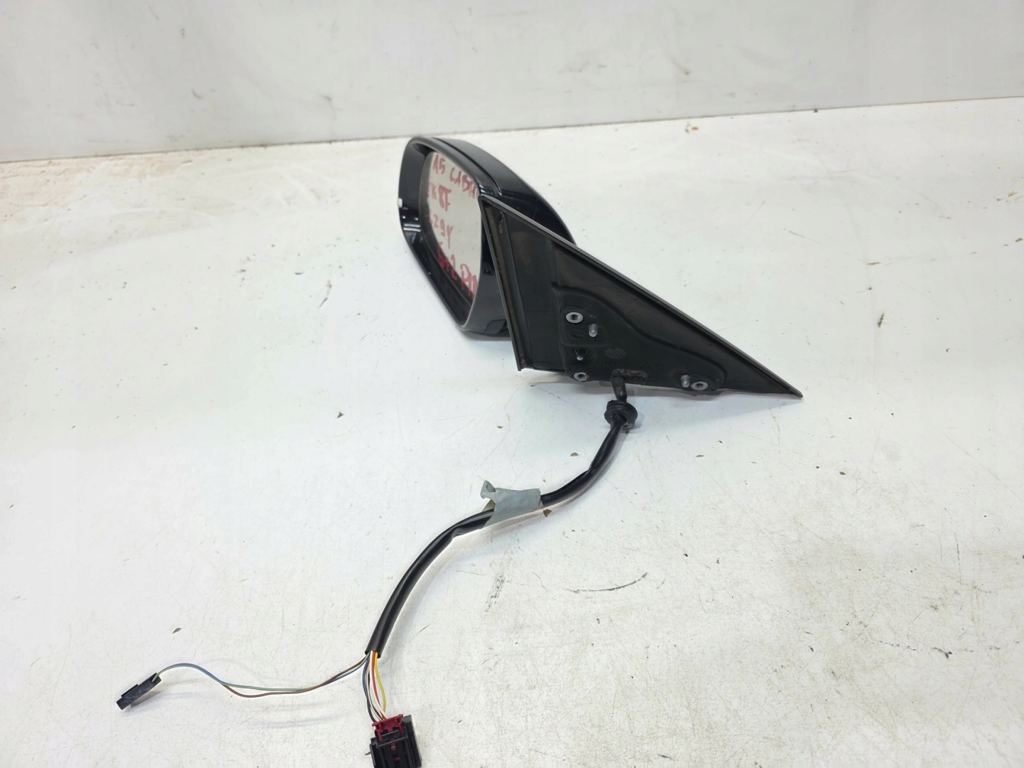 mirror exterior left AUDI A5 8T CABRIO 6+2 PIN LZ9Y UK