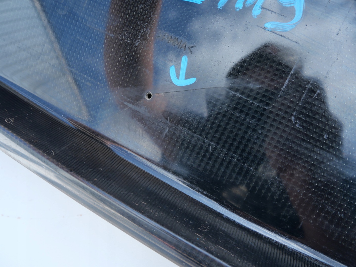 cap bonnet rear part VW SHARAN 7M0