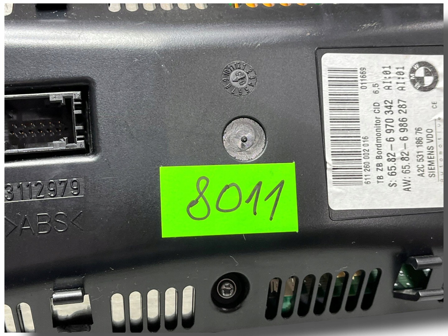 BMW E61 520D display RADIA / GPS A2C53118676 !J
