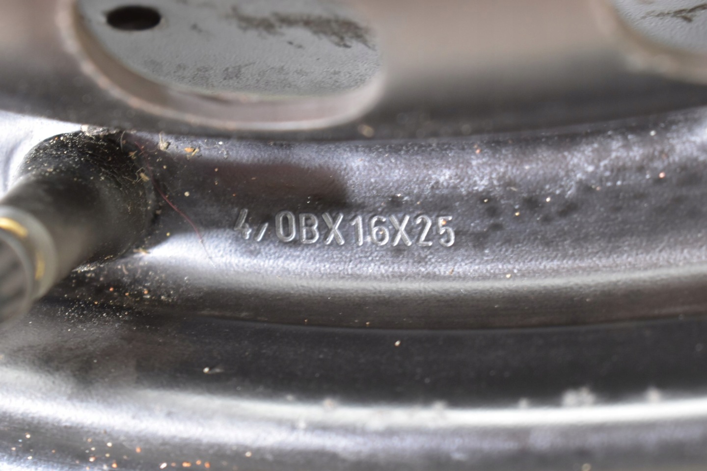 wheel spare JAGUAR X-TYPE 4.0" x 16" ET25 5x108 1S71MD