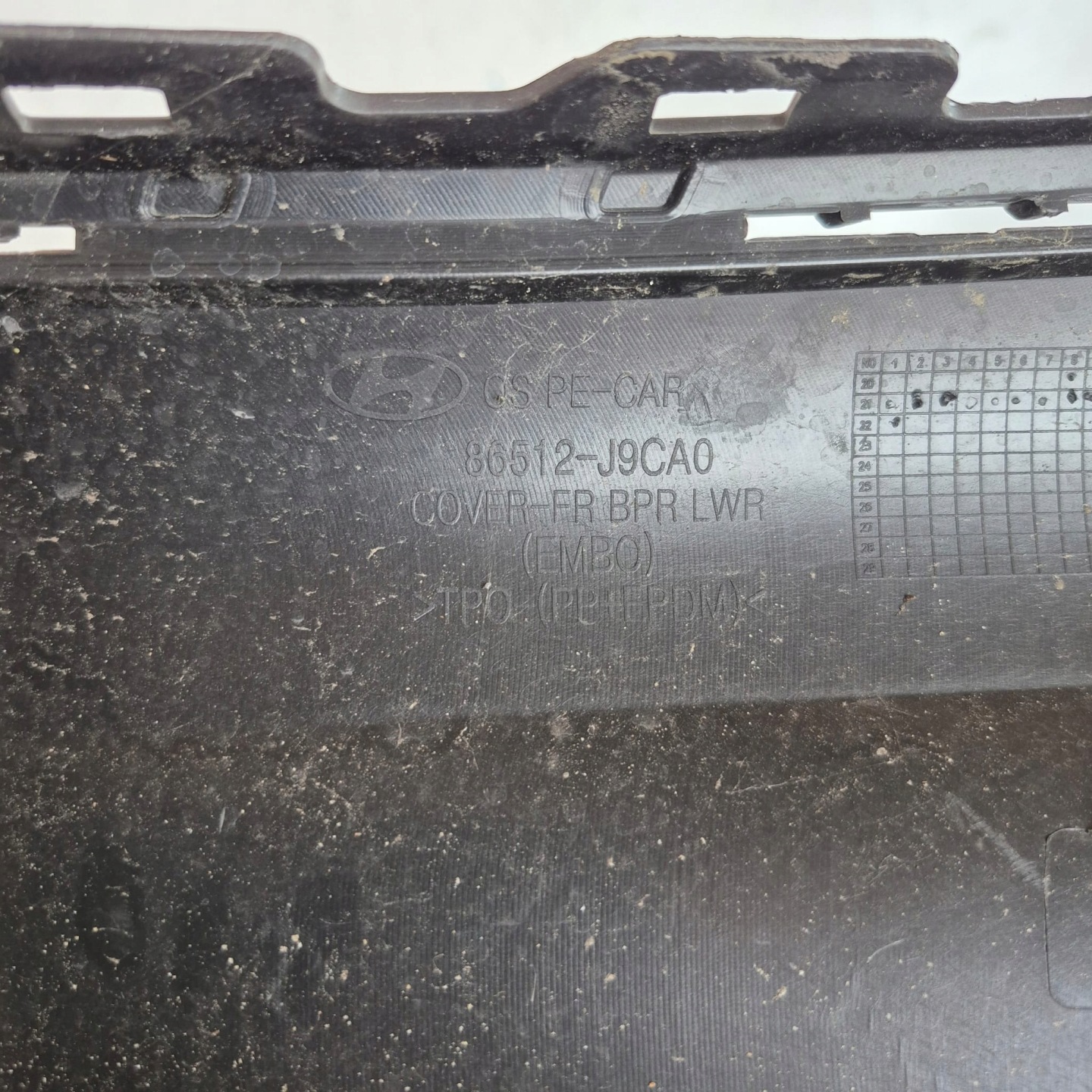 HYUNDAI KONA and 1 LIFT 20-23 bumper front front PDC