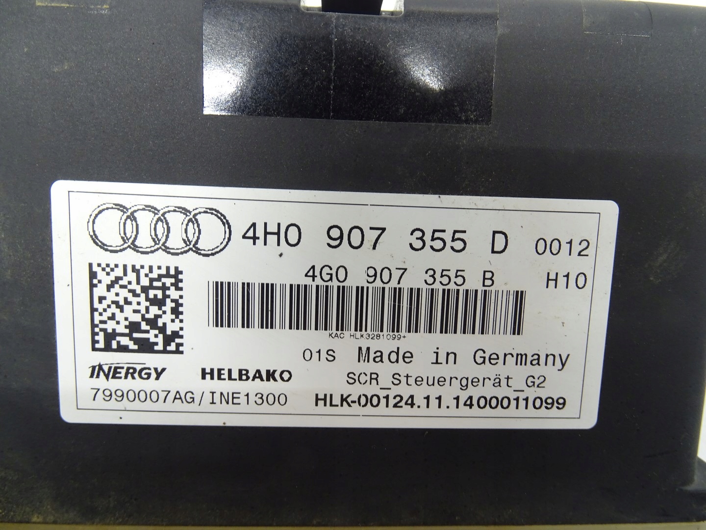 modul Computer Bedienteil ADBLUE AUDI A6 C7 4G A4 B8 A5 8T 4H0907355D