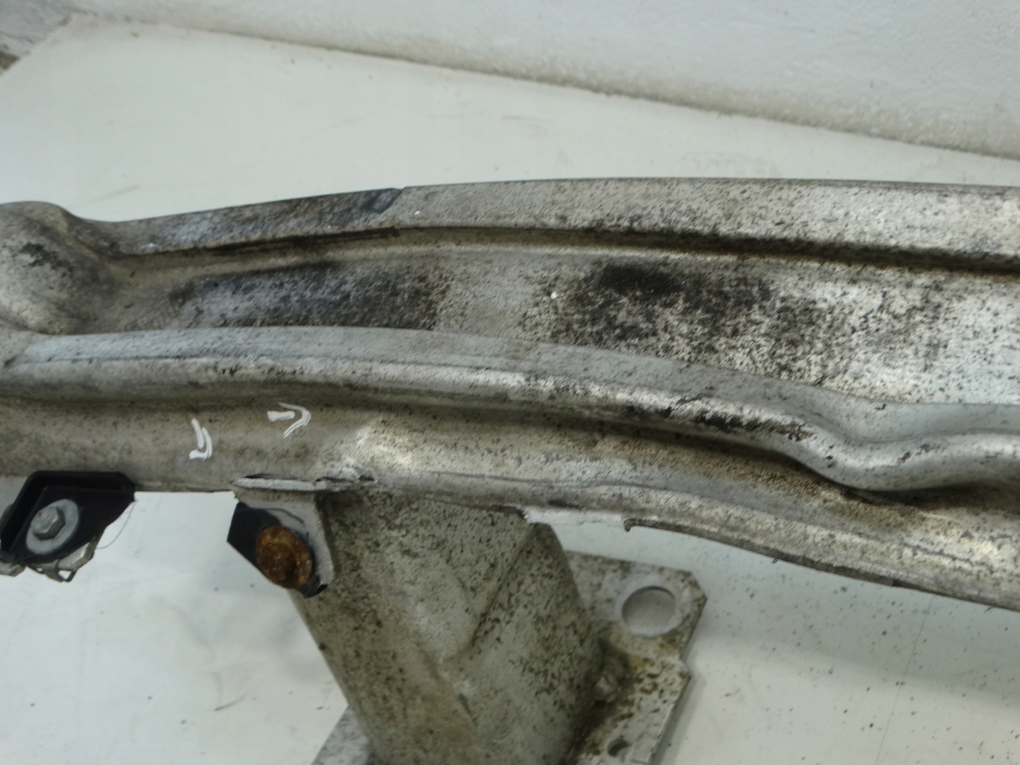 sider aluminium below bumper front RENAULT SCENIC III 09-13r.