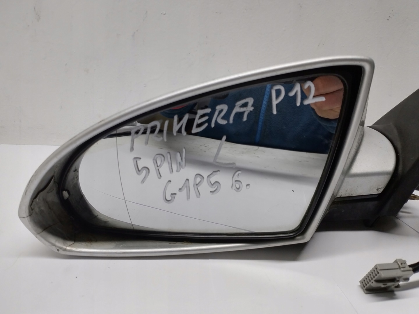 mirror left ELEKTR EU NISSAN PRIMERA P12 5PIN 96302AU417