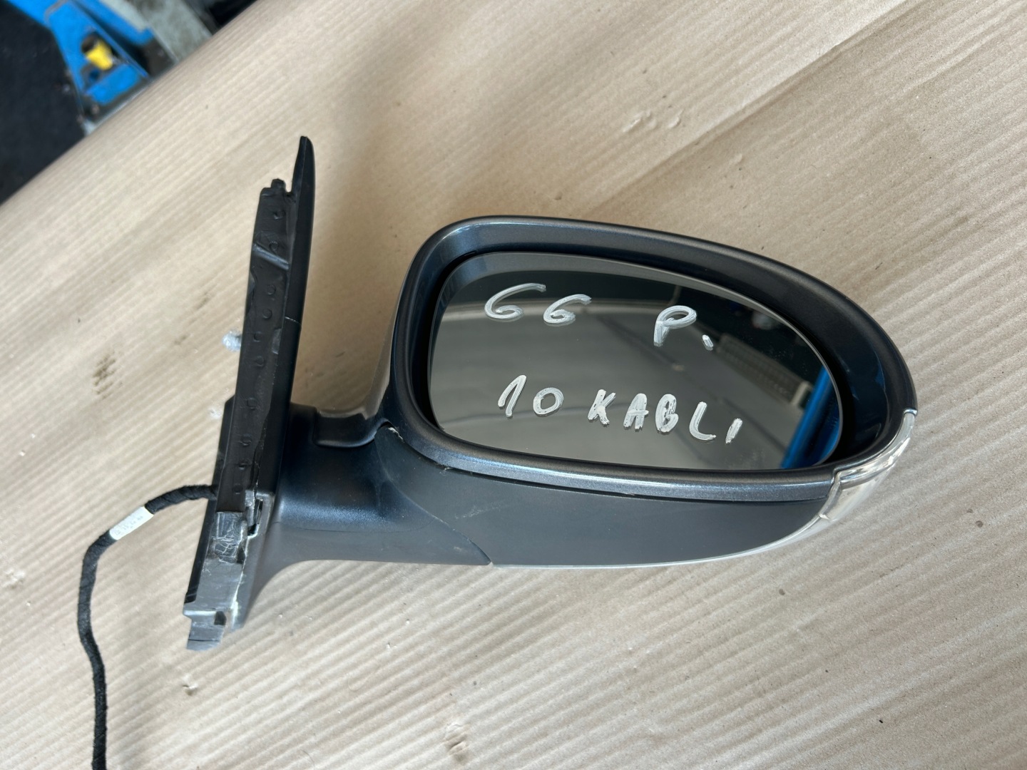 VOLKSWAGEN GOLF VI Spiegel rechts 10 Kabel LD7X