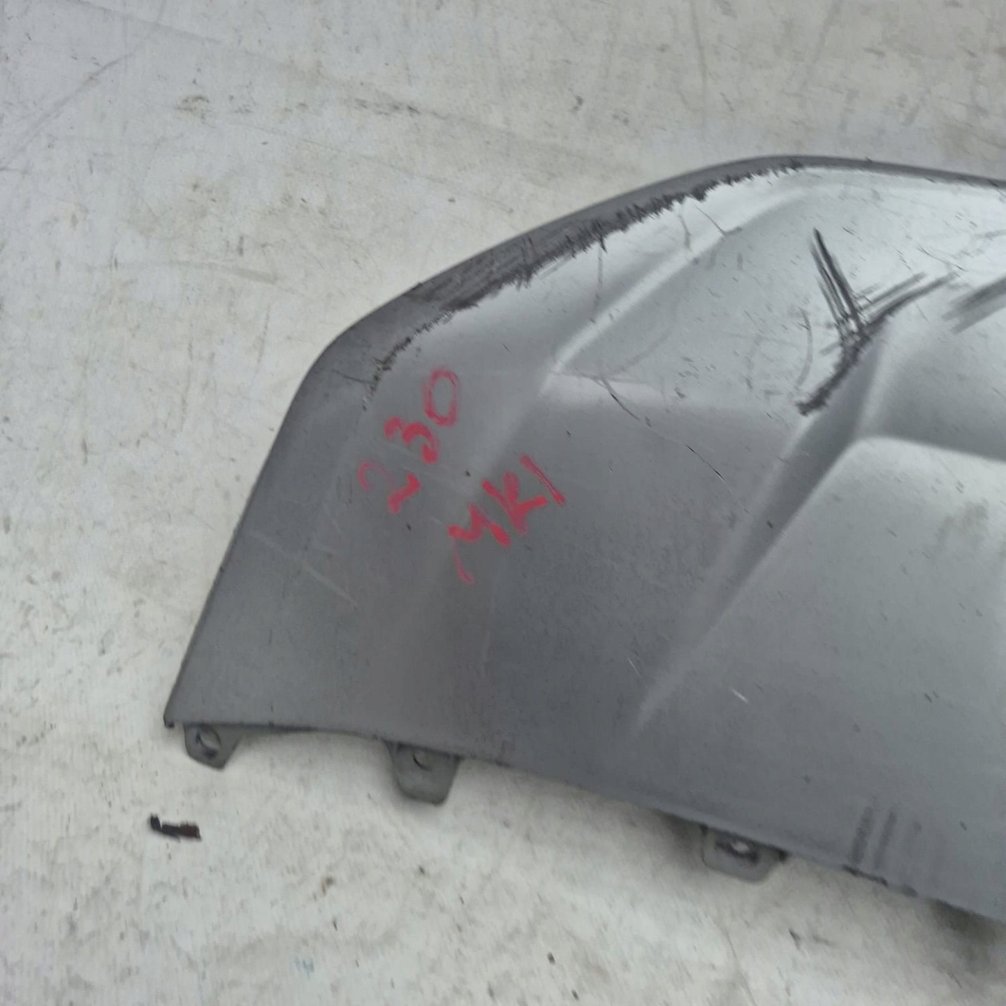 AUDI Q7 II 2 4M 15-19 DOL spoiler Paraurti Anteriore