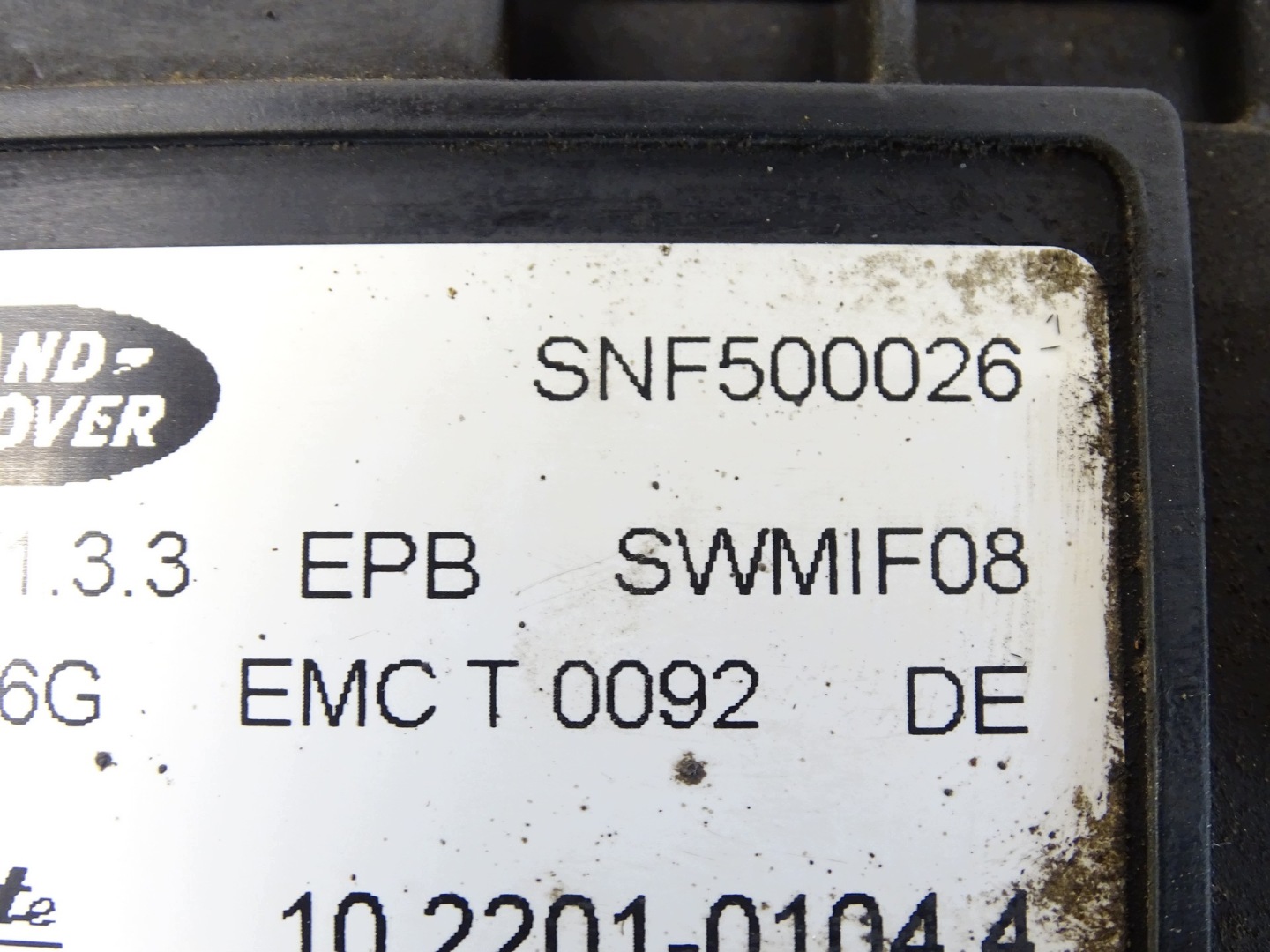 control unit brake electric electrical LAND ROVER DISCOVERY III SNF500026