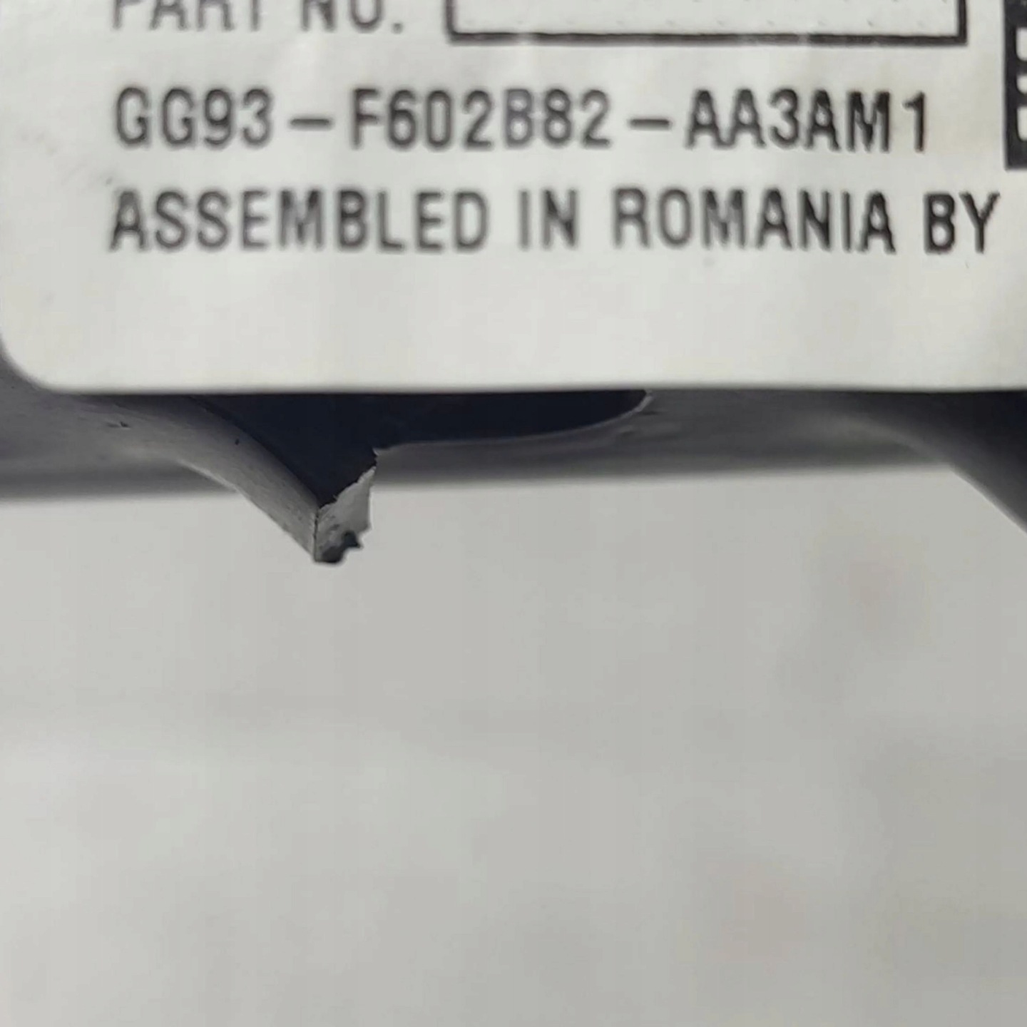 Ford Mondeo MK5 16r 2.0TDCi rail control supports safety