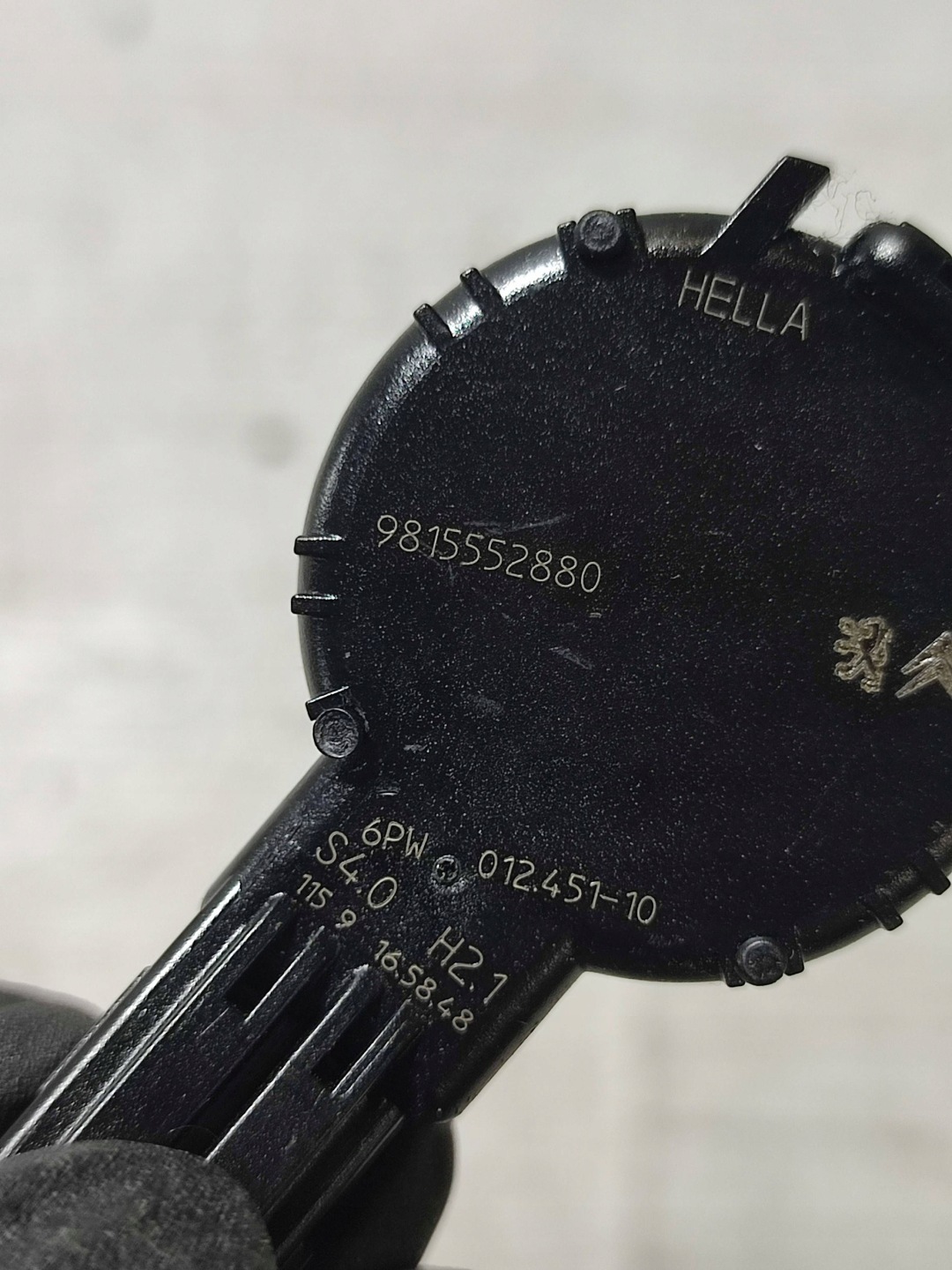 Peugeot 308 2019 sensor rain