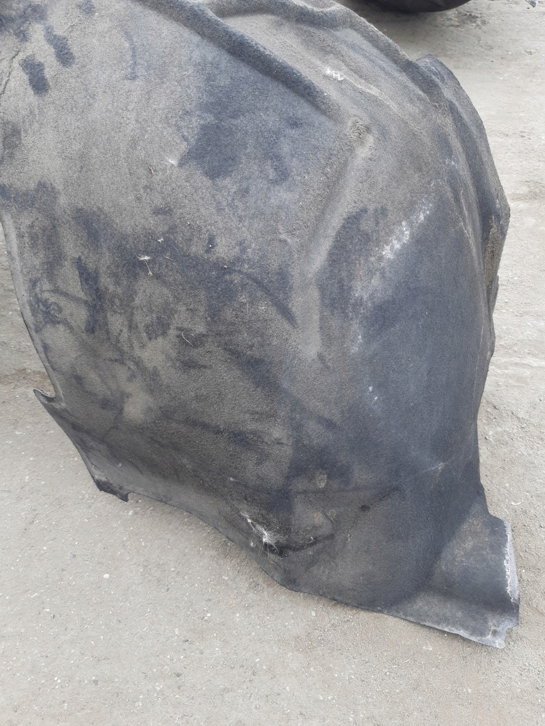AUDI Q7 4L mudguard side left front front