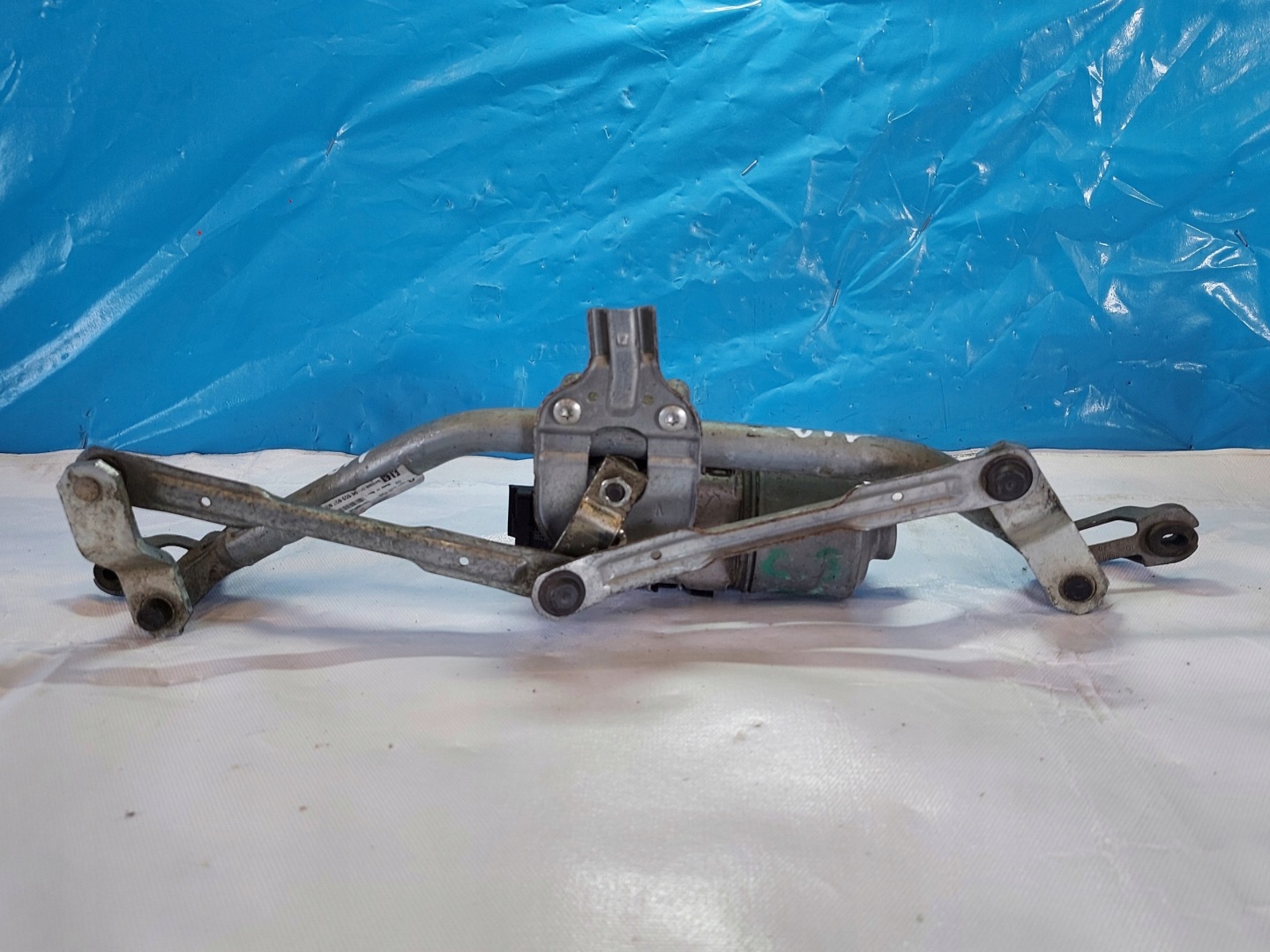 wiper mechanism PEUGEOT 207 9650380780 front