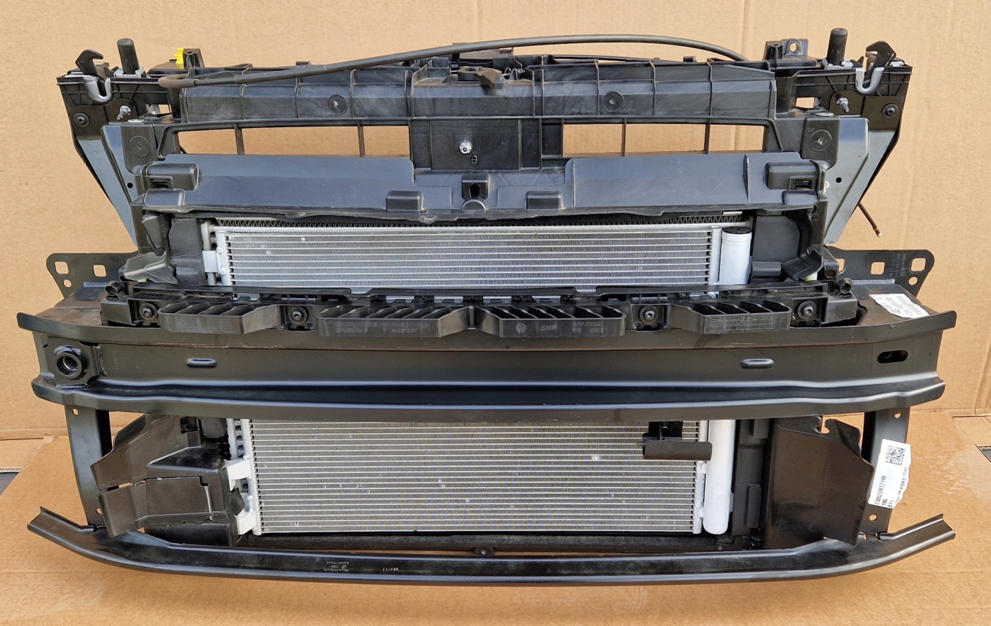 support panel for radiators sider radiator VW T-ROC R 2.0 TSI IDEAL as new KPL