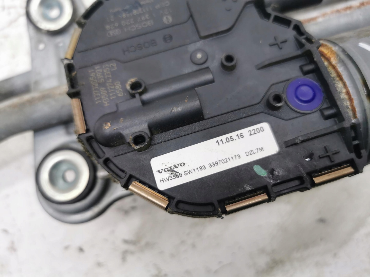 wiper mechanism front VOLVO V60 and 3397021173