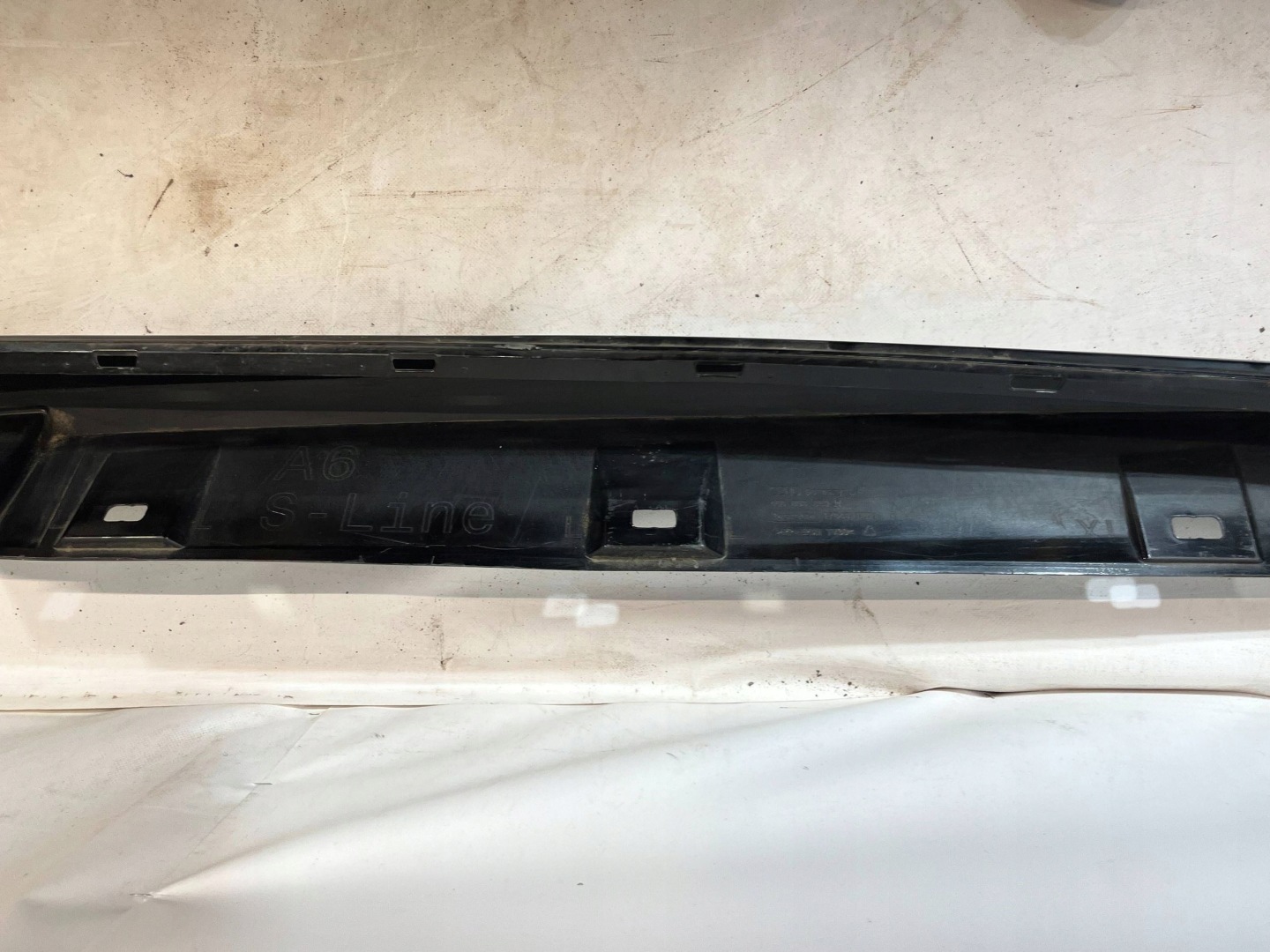 moulding threshold right S LINE LIFT Audi A6 C7 4G0853859H original!