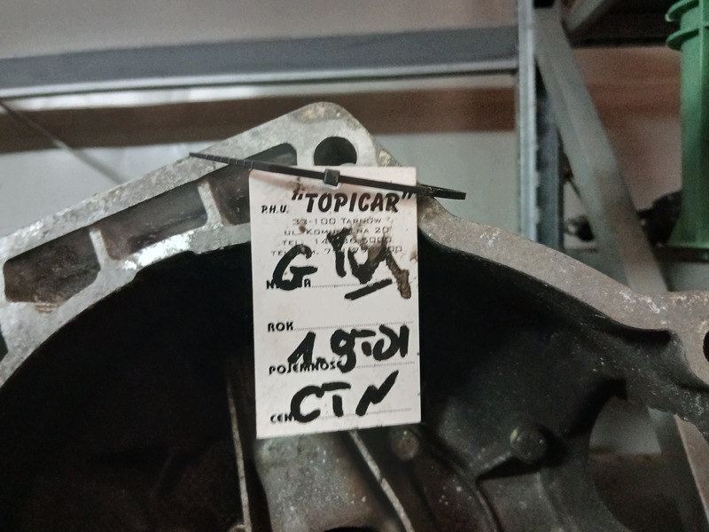 boîte vitesse VW GOLF IV 1.9TDI CTN