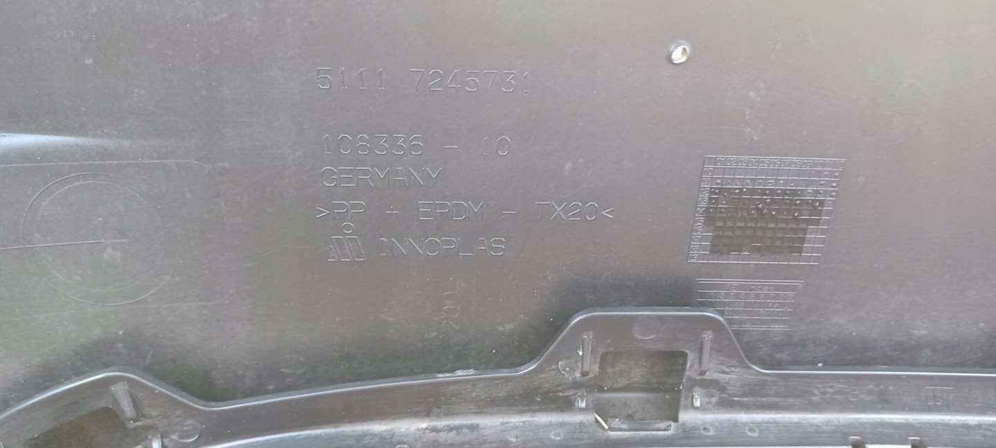bumper front BMW 1 F20 F21 51117245731