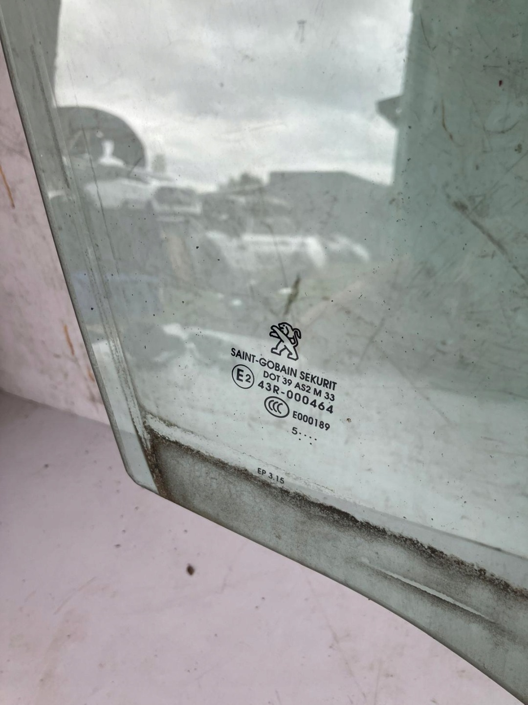 window door right front PEUGEOT 208 5D 15R