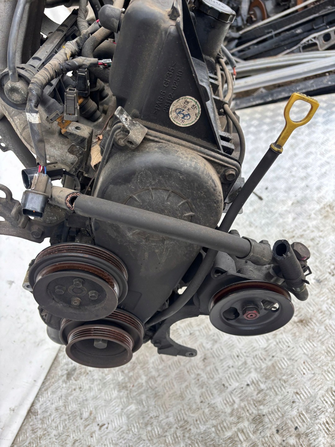 engine G4HC 1.0 KIA HYUNDAI ATOS