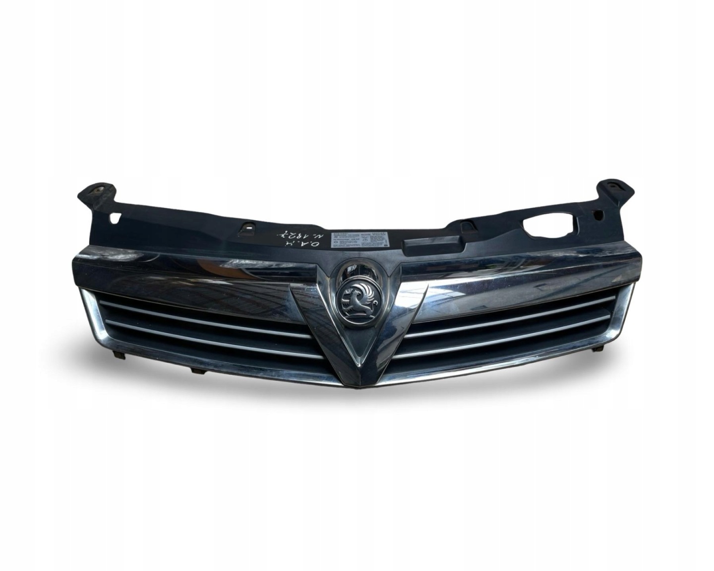 grille radiator Opel Astra H facelift 2007 13225791