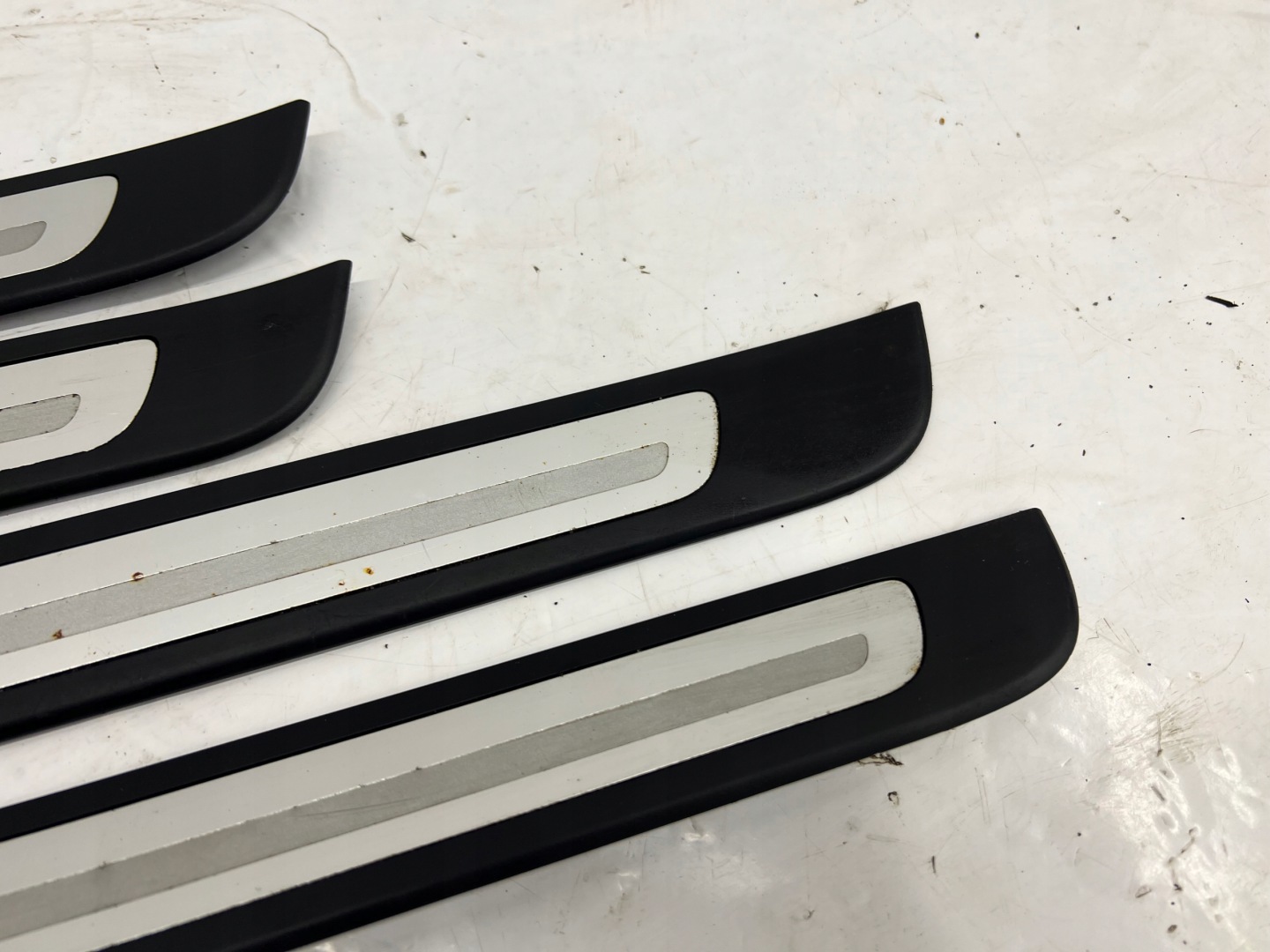 mouldings caps for thresholds threshold CHROM AUDI A6 C7 4G
