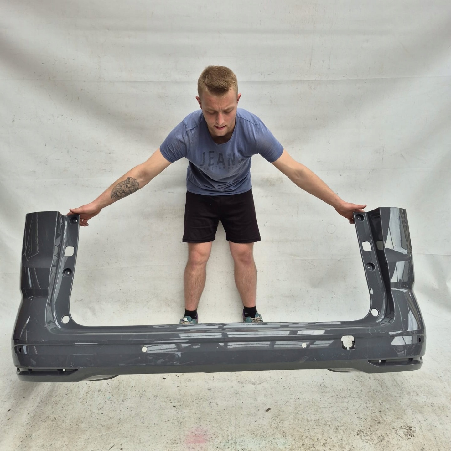 VW T7 7T0 MULTIVAN 21- bumper rear part rear PDC