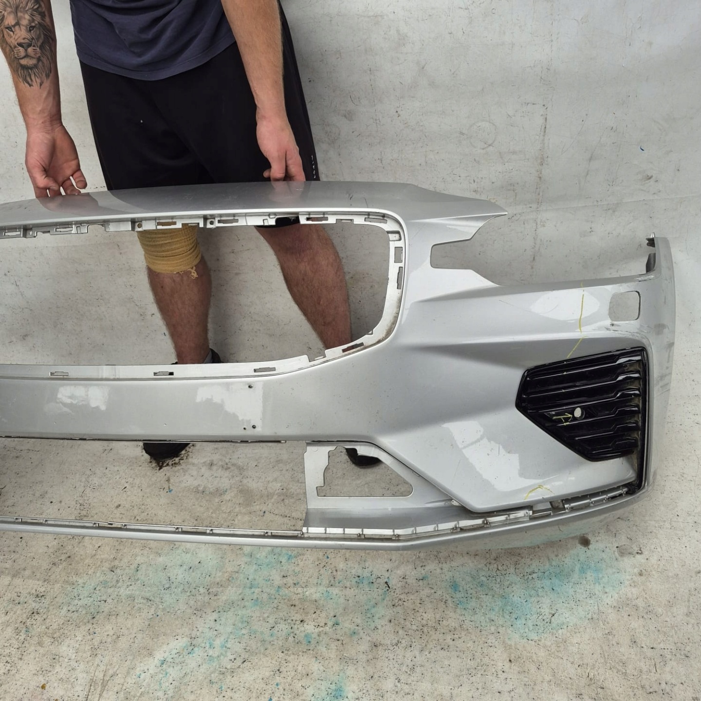 VOLVO V60 II S60 III R-design 18- bumper front front SPR 31690530