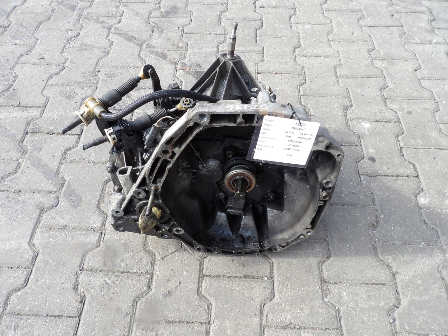 Renault Clio III 1,6 - 111km Getriebe JH3131