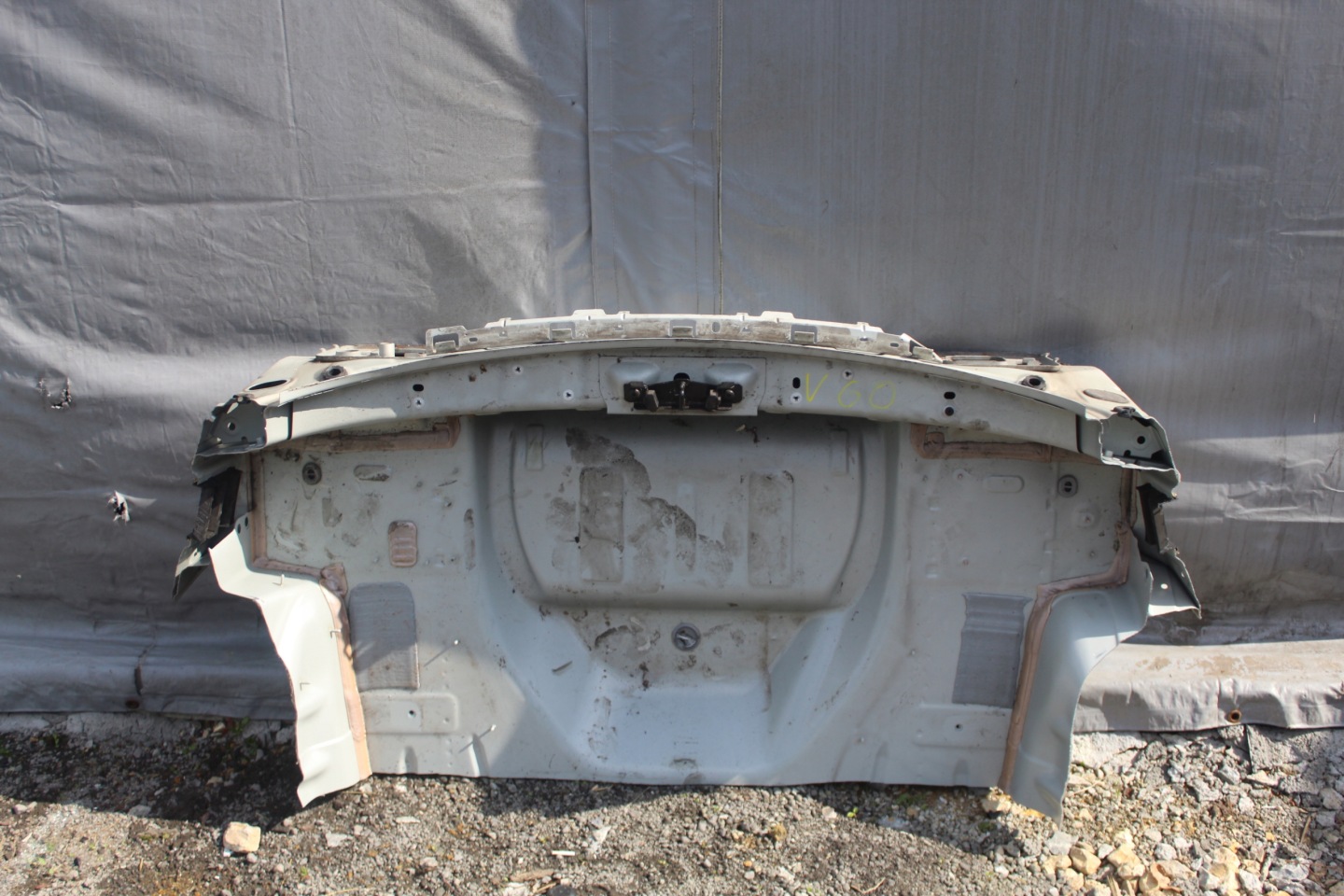 VOLVO V60 rear panel sump quarter rear part