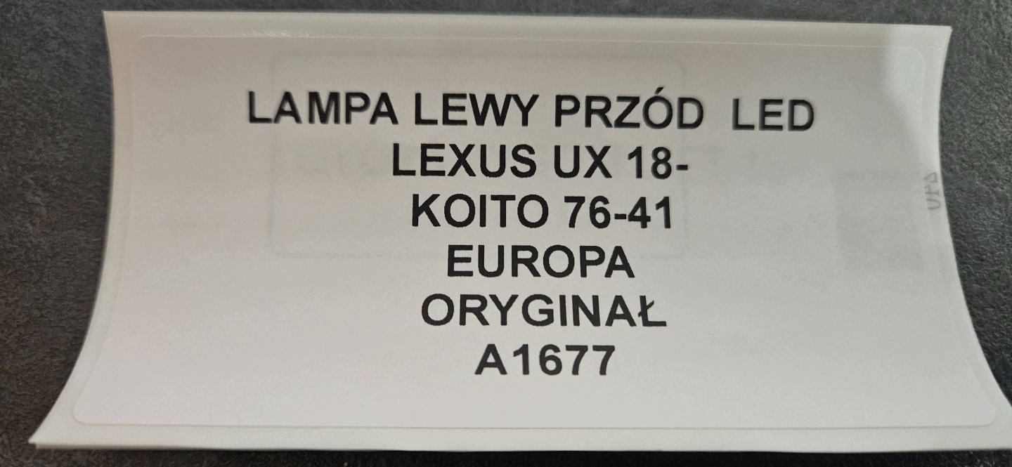 licht links vorne LED LEXUS UX 18- original EUROPA KOITO 76-41